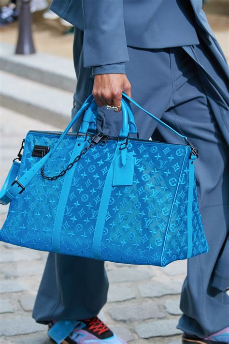 louis vuitton blue pouch|Louis Vuitton pouch men's.